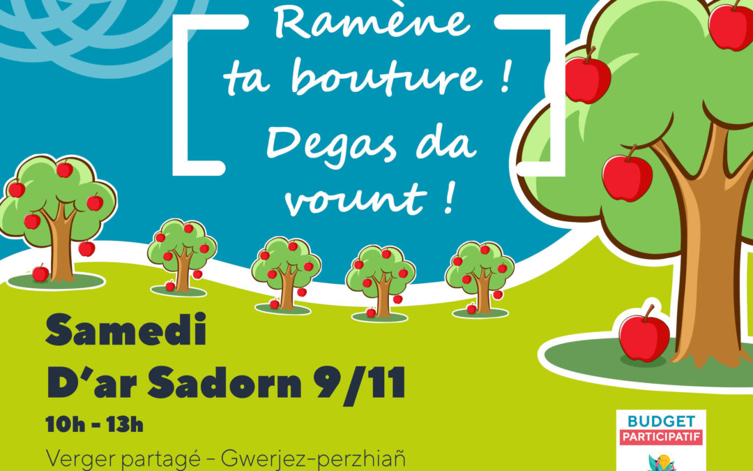 « Ramène ta bouture ! » : Troc aux plantes et inauguration du verger partagé