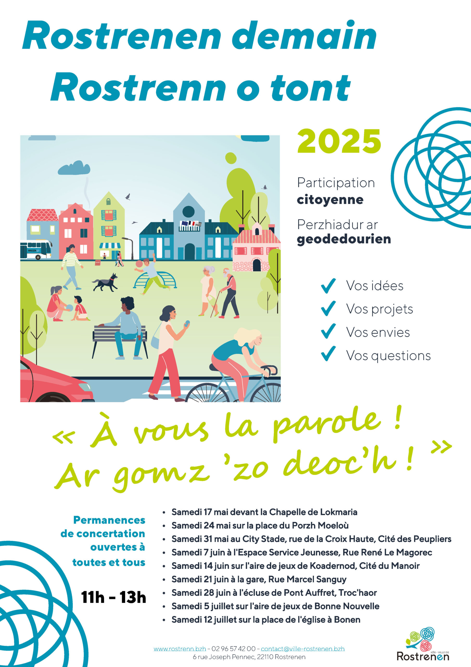 Rostrenen Demain Participation citoyenne A3 V1