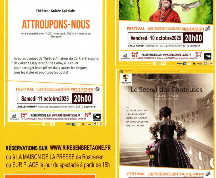 Les théâtrales du Kreiz-Breizh