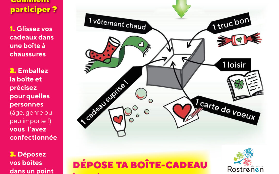 Confectionnez des Boîtes de Noël solidaires !